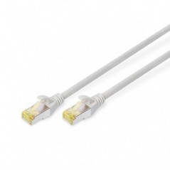 DIGITUS CHICOTE CAT6A S/FTP LSZH 15MT CINZA