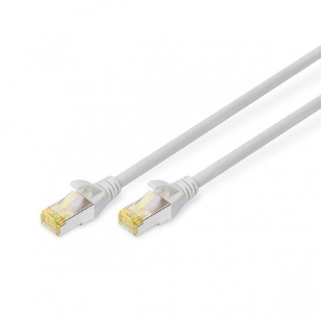DIGITUS CHICOTE CAT6A S/FTP LSZH 15MT CINZA