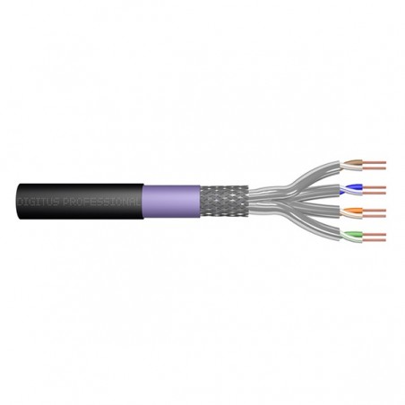 DIGITUS BOBINE CABO DE REDE EXTERIOR S-FTP CAT7 (1200MHz) 10