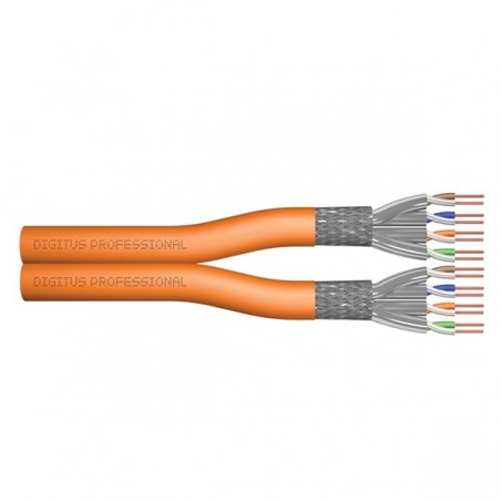 DIGITUS BOBINE CABO DE REDE DUPLO S-FTP CAT7 1200MHz DCA (EN
