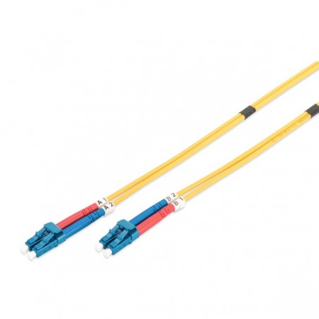 DIGITUS CHICOTE FIBRA DPX SINGLEMODE 09/125 LC/LC OS2 - 5MT