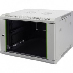 DIGITUS BASTIDOR MURAL 19" 7U PORTA VIDRO 600x450MM CINZA-DY