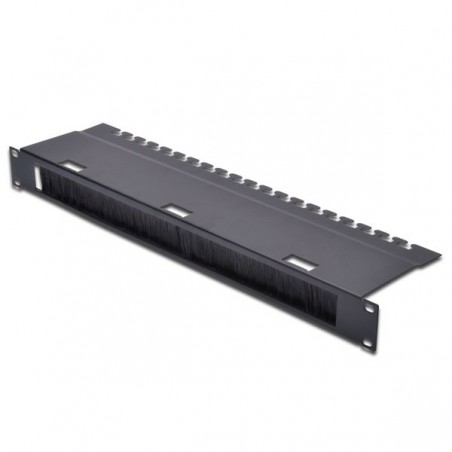 DIGITUS PAINEL ORGANIZADOR CABOS ESCOVA 1U 19" C/SUPORTE- PR