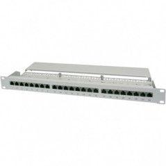 DIGITUS PATCH PANEL 19" 24P CAT6 1U BLINDADO CINZA