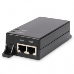 DIGITUS GIGABIT POE INJECTOR 802.3AF 10/100/1000MBPS POWER P