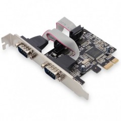 DIGITUS PCIe CARD 2xSERIAL INTERFACE(Low profile bracket inc