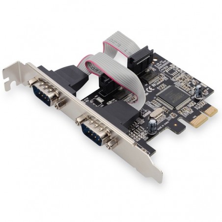 DIGITUS PCIe CARD 2xSERIAL INTERFACE(Low profile bracket inc