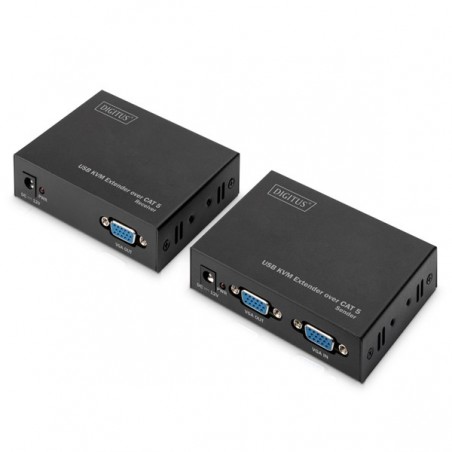 DIGITUS KVM EXTENDER OVER CAT5 KIT USB 200MT