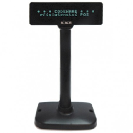 BIRCH VISOR CLIENTE PRETO 2X20 USB/RS232 ALIMENTADO SUBST DS