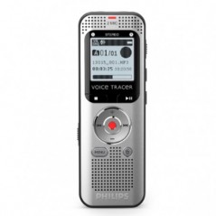PHILIPS GRAVADOR DE VOZ DIGITAL 2 MICROFONES 8GB DVT2015