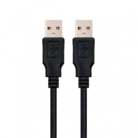 EWENT CABO USB 2.0 USB M--> USB M 3MT PRETO