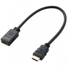 EWENT ADAPTADOR FLEXIVEL HDMI 2.0 4K 60HZ M/F 0.15MT
