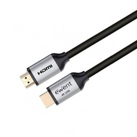 EWENT CABO HDMI PREMIUM W/ ETHERNET 2.0 M/M 4K-60HZ 3MT