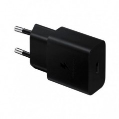 SAMSUNG ADAPTADOR CORRENTE S/ CABO TAPE C 15W PRETO