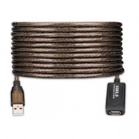EWENT CABO EXTENSAO USB 2.0 M/F AMPLIFICADA 10MT