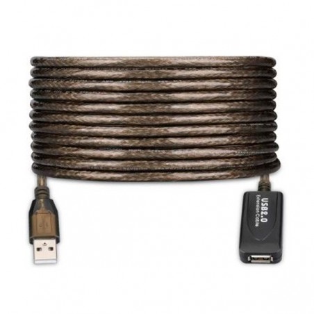 EWENT CABO EXTENSÃO USB 2.0 M/F AMPLIFICADA 20MT