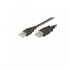 EWENT CABO USB 2.0 A-M > A-F 1MT