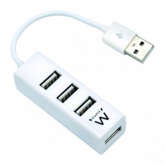 EWENT HUB USB2.0 4 PORT WHITE