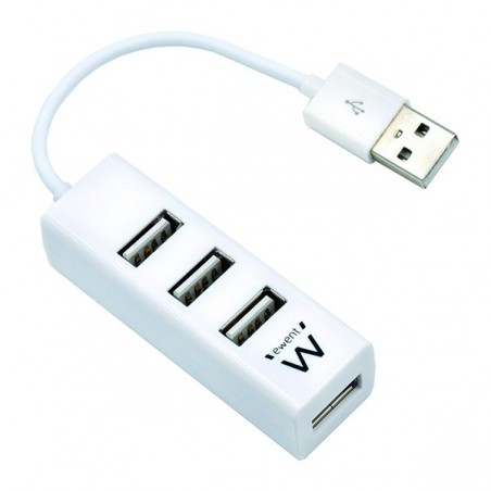 EWENT HUB USB2.0 4 PORT WHITE