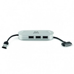 EWENT HUB USB2.0 3 PORTS + APPLE CHARGER CABLE