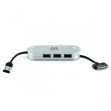 EWENT HUB USB2.0 3 PORTS + APPLE CHARGER CABLE