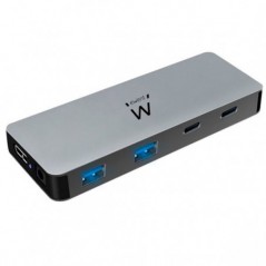EWENT HUB USB 4 PORTAS ( 2 X USB-C 2X USB A 3.0)