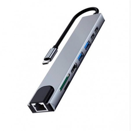 EWENT DOCK USB-C 1xHDMI 2xUSB3 1xRJ45 1xUSB-C 1xUSB-C PD 87W