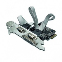 EWENT PCI EXPRESS   1xPARALLEL 2xSERIAL CARD SLOT