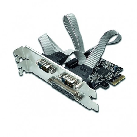 EWENT PCI EXPRESS   1xPARALLEL 2xSERIAL CARD SLOT