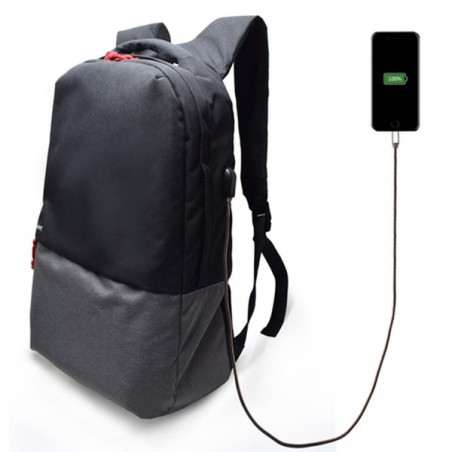 EWENT MOCHILA 17.3" COM PORTA USB