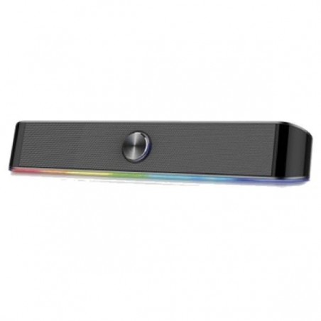 EWENT SOUNDBAR GAMING RGB 6W RMS JACK 3.5"/ USB BLUETOOTH
