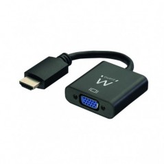 EWENT ADAPTER CONVERTER CABLE HDMI PARA VGA-F C/3.5MM
