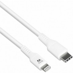EWENT CABO USB TYPE C PARA LIGHTNING 2MT BRANCO