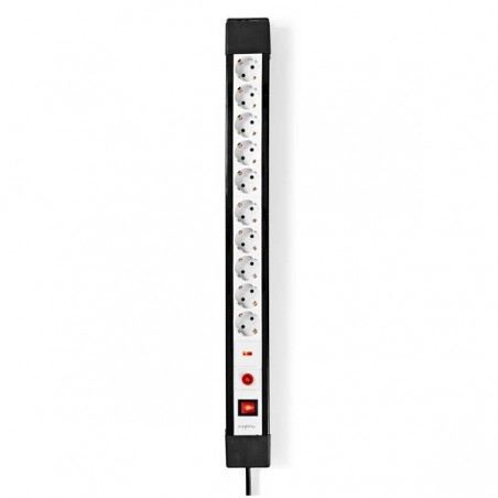 NEDIS EXTENSÃO ELETRICA 10 TOMADAS 3M 3500W 16A C\ INTERRUPT