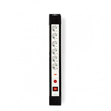 NEDIS EXTENSÃO ELETRICA 6 TOMADAS 3M 3680W 16A| 230 V AC 50/