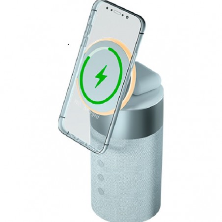 FORCE POWER COLUNA BLUETOOTH COM CARREGADOR MAGSAFE 15W+5W 2