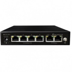LEVELONE SWITC 6-PORT FAST ETHERNET 4-PORT POE 802.3AF/AT