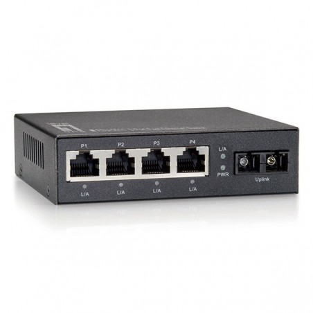 LEVELONE SWITCH 34 PORTAS FAST ETHERNET 32 POE OUTPUTS, 2 X