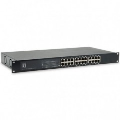 LEVELONE SWITCH 24x10/100/1000 POE L3 LITE MANAGED (185W)