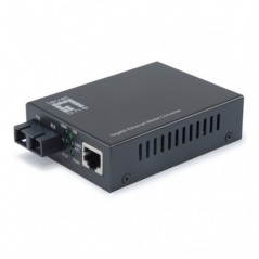 LEVELONE MEDIA CONVERTER RJ45 10/100/1000BASE-T - 1000BASE-S
