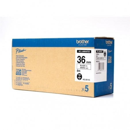 BROTHER FITA 36MM HGE PRETO/BRANCO