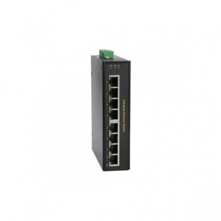 LEVELONE SWITCH 8-PORT FAST ETHERNET INDUSTRIAL  DIN-RAIL -3