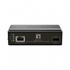 LEVELONE RJ45 TO SFP GIGABIT INDUSTRIAL MEDIA CONVERTER 40°C