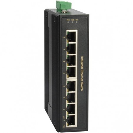 LEVELONE SWITCH 8 PORTAS GIGABIT POE INDUSTRIAL 8 POE OUTPUT