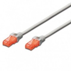 EWENT CHICOTE SLIM PATCH CABLE CAT6 U/UTP WHITE- 0,50MT