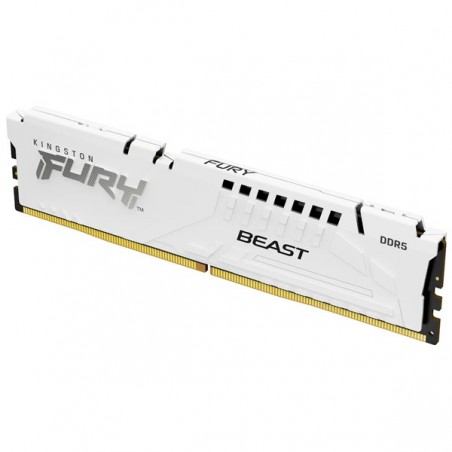 KINGSTON MEM 32GB 5200MT/S DDR5 CL40 DIMM FURY BEAST WHITE X