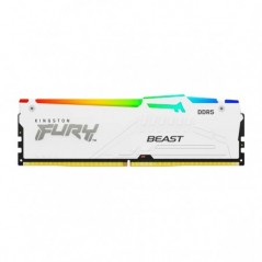 KINGSTON MEM 16GB 5200MT/S DDR5 CL40 DIMM FURY BEAST WHITE R
