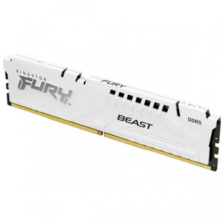 KINGSTON MEM 32GB 6000MT/S DDR5 CL36 DIMM FURY BEAST WHITE E