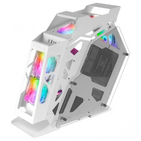 MARS GAMING CAIXA MATX MC61 PREMIUM 4X12CM ARGB REMOTE GLASS