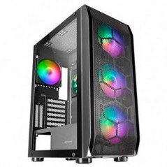 MARS GAMING CAIXA EATX MC-KX 5X12CM ARGB GLASS FRONT MESH BL